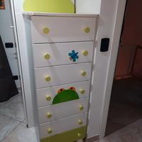 settimino cassettiera azur bambino 