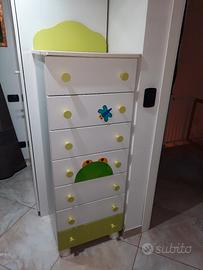 settimino cassettiera azur bambino 