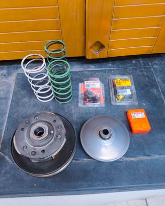 ricambi + trasmissione completa Malossi sh150