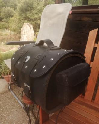 Borsa in vera pelle