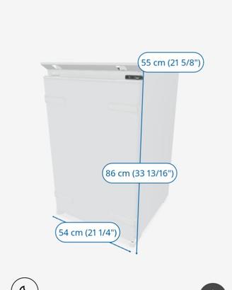 Frigo ad incasso