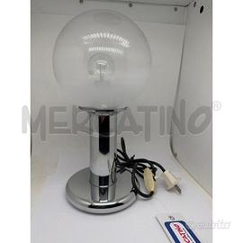 LAMPADA DA TAVOLO TARGETTI SANKEY ANNI 70 VETRO