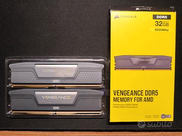 Corsair RAM DDR5 32gb (16 x 2) 6000 CL36