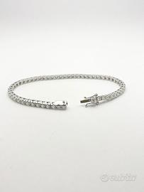 BRACCIALE TENNIS oro 18 kt diamanti