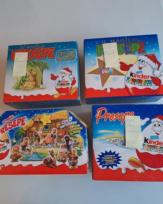 KINDER SORPRESA PRESEPE NATALE  1998_2000-2001-06