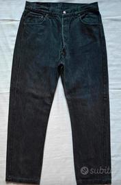 Jeans Levi's 501 vintage nero uomo taglia 46
