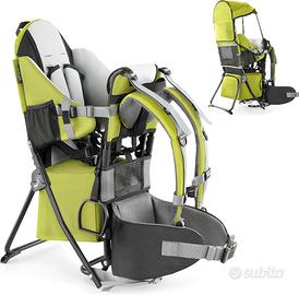 Besrey Zaino Porta Bambino Trekking verde chiaro