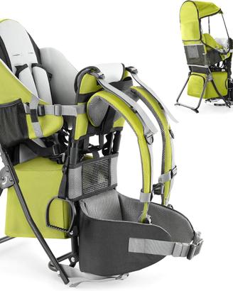 Besrey Zaino Porta Bambino Trekking verde chiaro