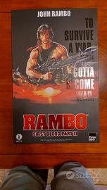 Rambo first blood parte 2 action figure three zero