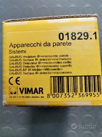 VIMAR SAI-BUS RILEVATORE IR+MICROONDE PARETE