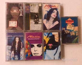 MIETTA  -  7 MUSICASSETTE - 6 NUOVE E 1 USATA