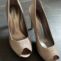Scarpe open toe cafè noir donna