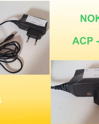3 - carica batterie da parete Nokia ACP-12E