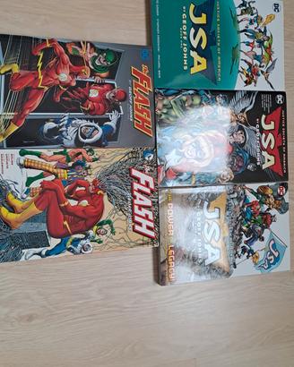 JSA e Flash by Geoff Johns - inglese