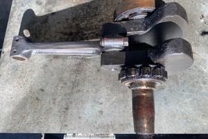 Albero motore e Biella Guzzi Ercole 500