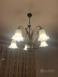 Lampadari in ferro battuto