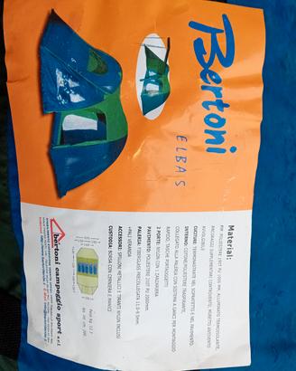Tenda da campeggio 5 posti modello Bertoni Elba 5