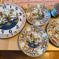 Set ceramiche di Faenza