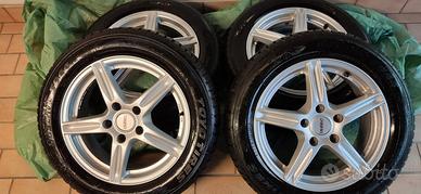 4 Cerchi in lega Alcar mod. Dezent 16" (no gomme)