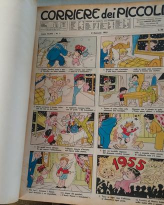 Corriere dei piccoli 1955 annata completa 1/52