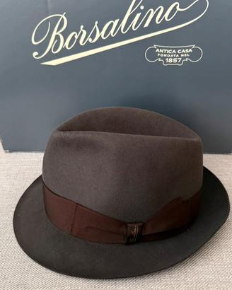 Borsalino Alessandria 1857 lapin tg. 57 unisex