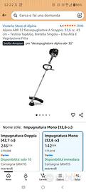 decespugliatore alpina abr 32 