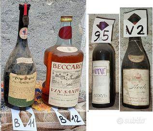 Bottiglie da collezione 5 - Vini e distillati