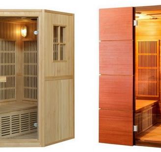 Sauna cedro infrarossi finlandese diverse misure
