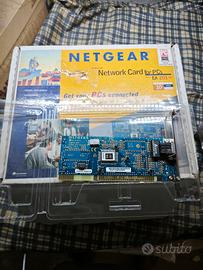 Scheda LAN Netgear EA201-10 Isa nuove in blister 