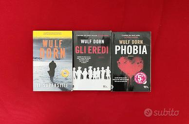 Lotto tre libri thriller Wulf Dorn