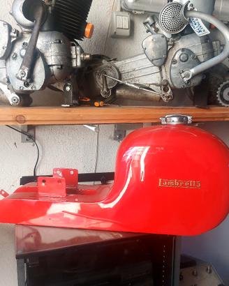 serbatoio da corsa  per lambretta 