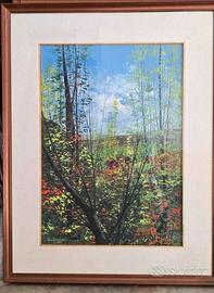 Quadro di Angelo Platania (tempera e china)