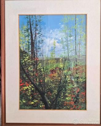 Quadro di Angelo Platania (tempera e china)