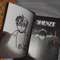 Shenze 1 Signed & Sketch by Kre & Djade con Poster