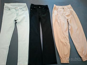 Lotto 3 Pantaloni / Jeans Donna XS –
