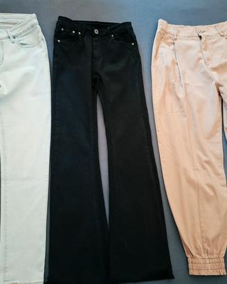 Lotto 3 Pantaloni / Jeans Donna XS –
