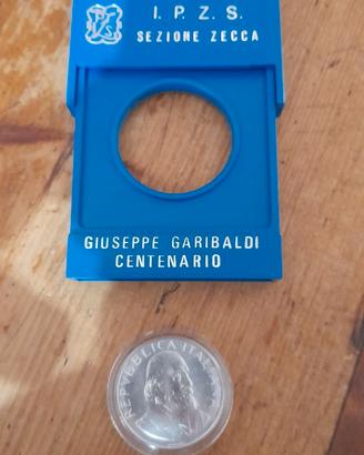 Lire 500 Garibaldi centenario