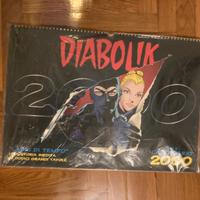 Calendario da collezione Diabolik 2000