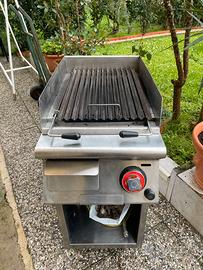 Griglia a gas pietra lavica professionale