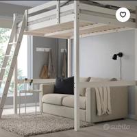 letto a soppalco matrimoniale ikea