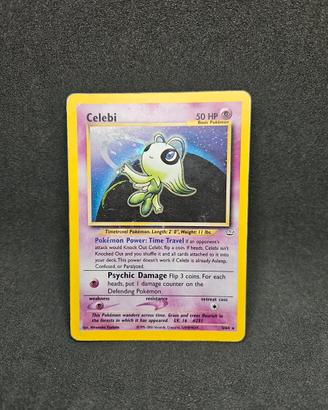 Pokemon Celebi olografica holo rara 3/64 neo revel