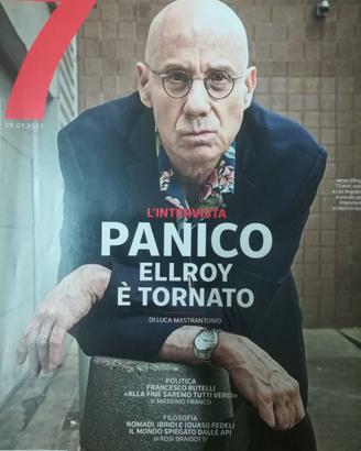 JAMES ELLROY riviste copertine interviste