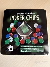 Carte e chips Poker