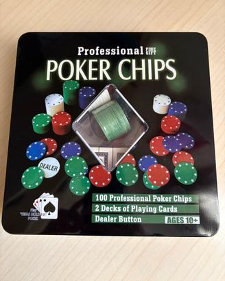 Carte e chips Poker