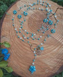 Collana all' uncinetto