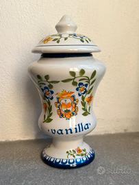 Vaso Speziali Vanilla Ceramica Decorata 18 cm