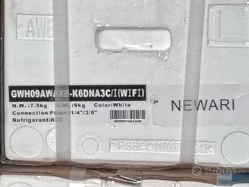 Gree New Air 9000 BTU inverter WiFi A++/A+ NUOVI