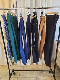 Set 7 paia pantaloni donna firmati n.38/40