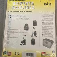 Sacchetti Aspirapolvere Rowenta Moulinex RW16