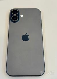 Iphone 16 plus nero 256 GB con Apple care +